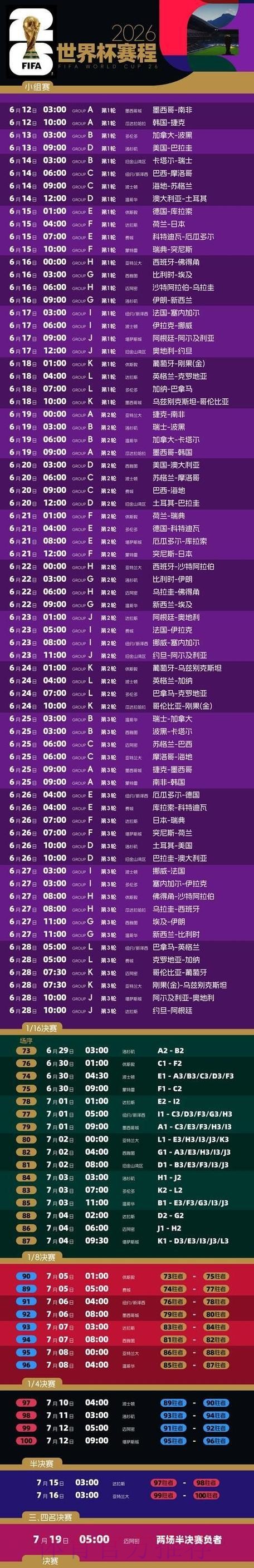 2026世界杯比分实时查询网页 2026世界杯比分实时查询网页